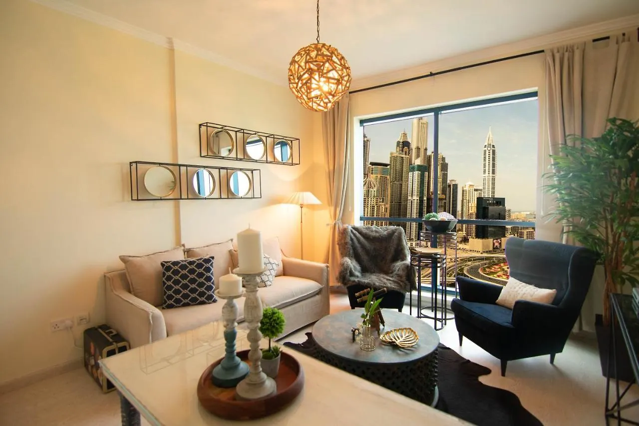 Lux Bnb I X1 Tower I Golf Course & Sea Views Apartment Dubai 0*,  United Arab Emirates